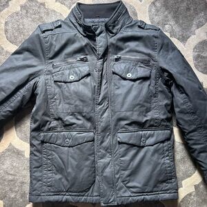 Schott NYC Men's Charcoal M85 XL Jacket